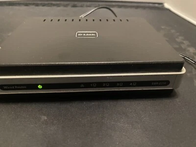 D-Link EBR-2310 4-Port 10/100 Wired Router w/power supply!! - Image 1 of 4