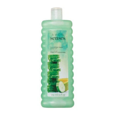 5 Avon Senses Bubble Bath. Cucumber Melon. 24 fl oz / 700 ml. 5-PACK - Image 1 of 3