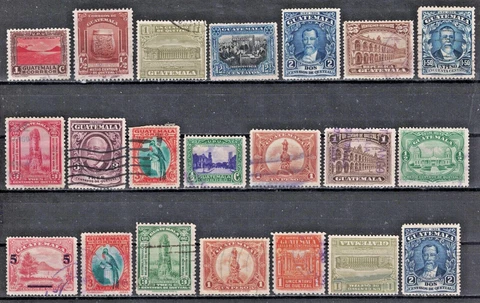 GUATEMALA: LOT OF OLDER USED AND MNG STAMPS  GU01 Cover