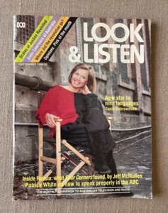 Vintage television - Look & Listen ABC Magazine September 1984 - Picture 1 of 16