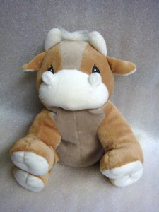 1998 PRECIOUS MOMENTS PLUSH "Tender Tails" COW / BULL / CALF - enesco - Picture 1 of 7