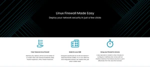 Linux Firewall SSD Made Easy Deploy your network security in just a few clicks - Picture 1 of 8