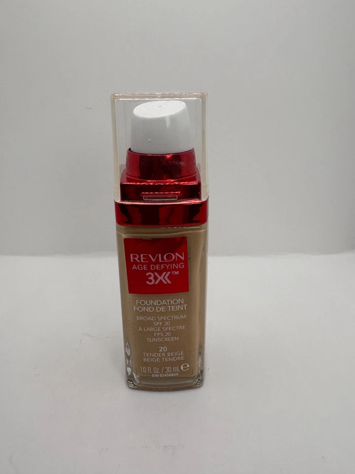 Revlon Age Defying Firming Lifting Makeup 20 Tender Beige 1 FL Oz