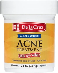 DE LA CRUZ Aknebehandlung Salbe mit 10% Schwefel, maximale Stärke - Bild 1 von 9