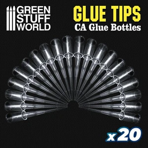 20x PUNTAS de Precisión para botes de Pegamento Cianocrilato tipo Super Glue. - Imagen 1 de 2