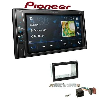Pioneer Autoradio Bluetooth Touchscreen für Renault Megane II 2002-2008 schwarz - Bild 1 von 4