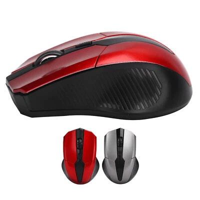 Wireless Mouse 2.4GHz 4 Keys Optical Mice With USB Receiver Computer Accesso GF0 - Image 1 of 4