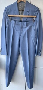 Men’s Alexander McQueen 2 Piece Trousers Suit Wool & Mohair Size 46 W32" - Picture 1 of 10