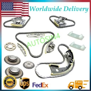 Timing Chain Kit For AUDI Q5 A6 V6 A8 S8 4.0 V8 CCAA CALA w/Gears 2008-UP - Picture 1 of 6