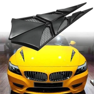Universal Car Simulation Fender Hood Vent Decor Sporty Side Air Flow Trim Cover - Bild 1 von 9