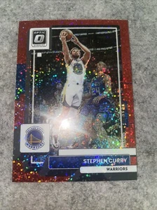 Estuche Donruss Optic Red Sparkle Prizm 2022 Hit SSP Stephen Curry 96 - Imagen 1 de 2