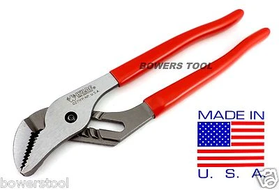 Wilde 10" Tongue Groove Channel Pliers Flush Joint G271FP.NP Made in USA 420 - Image 1 of 4