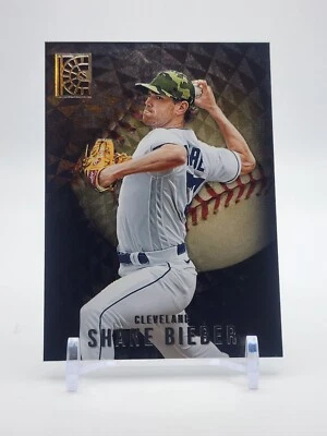 2022 Capstone Baseball Luxury Suite Base #170 Shane Bieber - Cleveland Guadians - Image 1 of 2