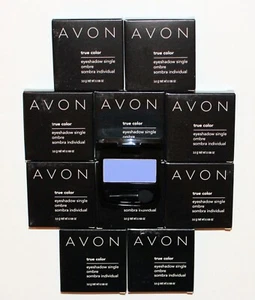 10 AVON TRUE COLOR EYESHADOW LOT FULL SIZE NIB FREE SHIPPING CORNFLOWER - Picture 1 of 2