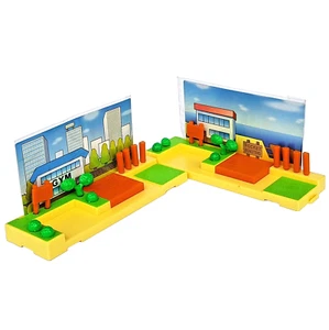 "2 Play Set La Città Dei POKEMON MONSTERS" TOMY/AULDEY - cm 34 x 5,2 - Foto 1 di 7