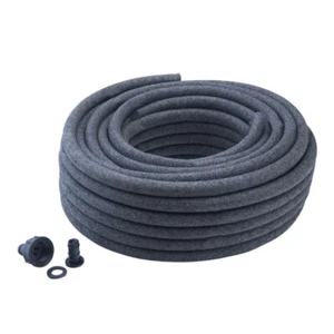 Kit Tuyau Micro Poreux de 15 Mètres ø 16 mm Enterrable Raccord 3/4 et Bouchon - Imagen 1 de 4