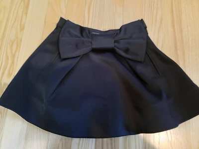 LITTLE MARC JACOBS Niña Ocasión Especial Falda Satinada Detalle Lazo Frontal Nueva con Etiquetas Foto 1 de 4