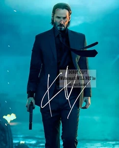 KEANU REEVES 8 x10" (20x25 cm) handsigniertes signed Foto - Bild 1 von 1