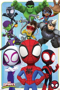 Spidey and Friends - Goodies and Baddies Póster Cartel Impresión - Tamaño 61x91,5 cm - Imagen 1 de 26