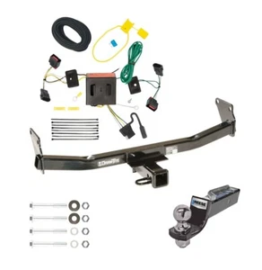 Tow Package For 08-17 Jeep Patriot All Style Trailer Hitch w/ Wiring 2" Ball NEW - Picture 1 of 5