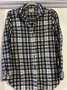 LL Bean Relaxed Fit Flanell Damen xs  - Bild 1 von 4