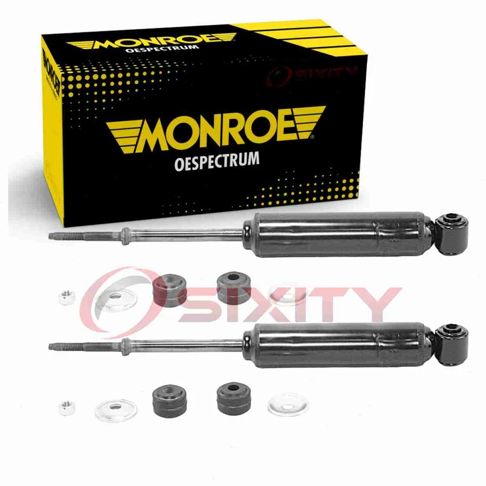 2 pc Monroe OESpectrum Front Shock Absorbers for 1968-1973 Plymouth Fury I ho - Image 1 of 4