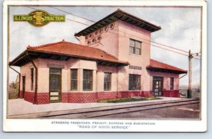 Postkarte The Illinois Traction - Überlandsystem "Straße des guten Dienstes" Emery - Bild 1 von 2