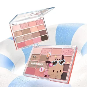 WAKEMAKE Soft Blurring Eye Palette 14g #25 Tanning POCHACCO Edition - Picture 1 of 8