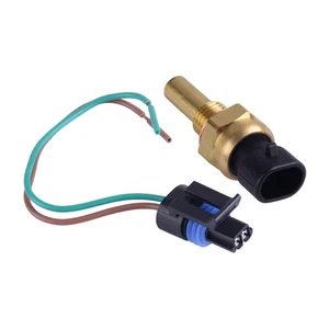Coolant Temperature Sensor &Connector Fit for Buick Cadillac Chevrolet Hummer li - Picture 1 of 5