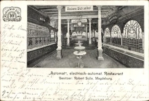 Ak Magdeburg an der Elbe, Automat, elektrisch-automat. Restaurant - 4514369 - Picture 1 of 2