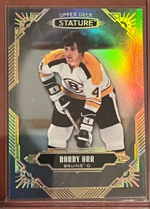 BOBBY ORR STATURE BASE 2020-21 UPPER DECK STATURE #84 BOSTON BRUINS - Picture 1 of 2