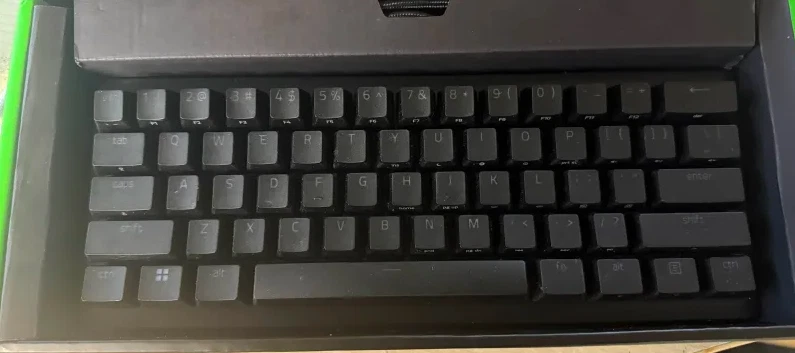 Razer Huntsman Mini Keyboard - Wired USB-C, RGB Illumination, Black, Used - Image 1 of 1