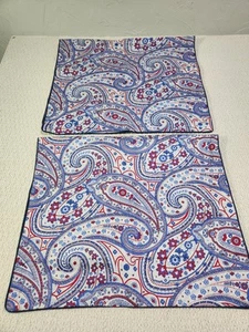 Ralph Lauren Polo American Living Bay Harbor King Pillow Shams 2 Patriotic 40x24 - Bild 1 von 9