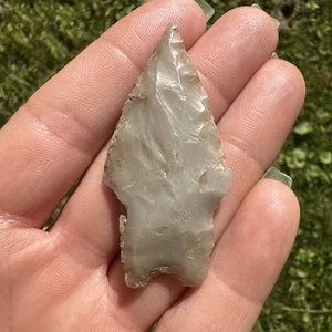 MLC s7284 2 1/8" punta ad ago stelo punta di freccia vecchio artefatto in pietra del Texas - Foto 1 di 6