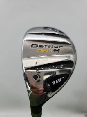 LEFTY 2010 COBRA BAFFLER RAIL H 3 HYBRID 19* STIFF FUJI MOTORE 65G GOOD - Image 1 of 4