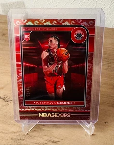 2024-25 Panini Hoops Basketball Kyshawn George RC /75 Washington Wizards - Bild 1 von 2