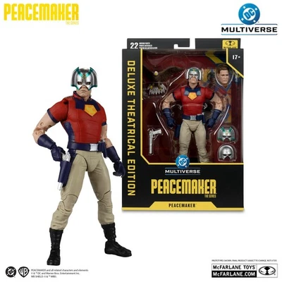 McFarlane DC Multiverse Peacemaker (SUICIDE SQUAD) Edición teatral de lujo INSTK Foto 1 de 4
