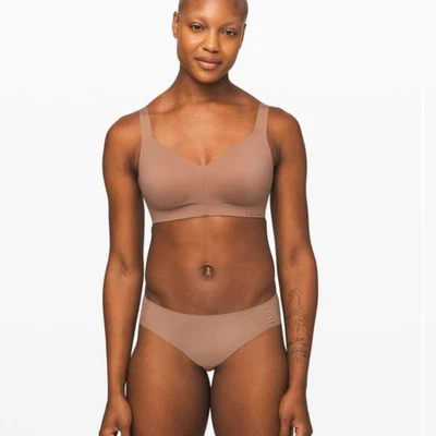 Lululemon Like Nothing Bra nude tan cream wireless t shirt soft bralette lounge - Image 1 of 4