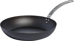Made In Kochgeschirr - 12" Gewürzte Kohlenstoffstahlpfanne, Schwarz und Silber - Bild 1 von 7