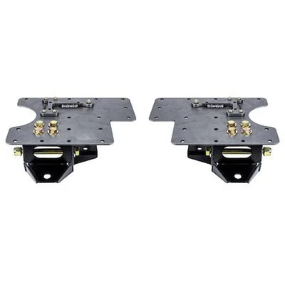 Detroit Speed 040111 Heavy Duty Leaf Spring Pocket Set 1968-1974 GM X-Body Mount Foto 1 de 3