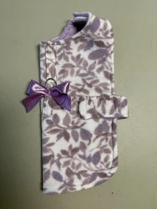 Dog Clothes  Fleece Coat   With Bow Size :  6 XS - Picture 1 of 1