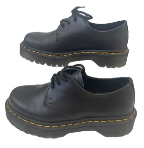 Dr. Doc Martens Schnürschuhe Oxford (21084) schwarz klobig Plateau Grunge Gr. 5 - Bild 1 von 8
