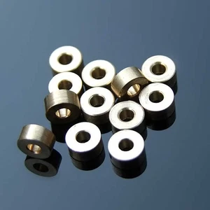 Collar de buje separador espaciadores redondos de latón OD 5 mm / 6 mm para modelo RC coche hágalo usted mismo - Imagen 1 de 3