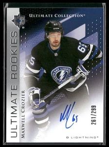 2024-25 UD Ult Collection Ultimate Rookies Auto #174 Maxwell Crozier 261/299 - Picture 1 of 2