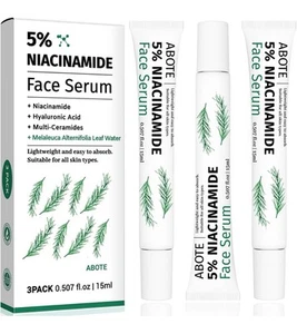 Sérum 5% Niacinamide avec 4% d'extraits d'arbre à thé | Complexe 1% Céramide | Profond H... - Photo 1/7