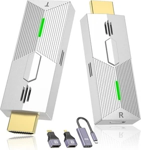 Transmisor y Receptor HDMI Inalámbrico 30m 4K Decodificación 1080P@60Hz Plug & Play HDMI - Imagen 1 de 8