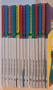 Vintage 80s On My Way with Sesame Street Books Volume 1-15 - Imagen 1 de 18