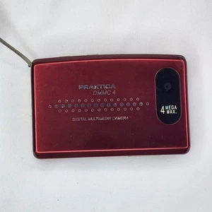 Cámara multimedia digital Praxis DMMC 4 roja 4 mega máx.  - Imagen 1 de 6