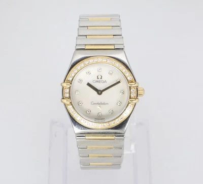 Omega Constellation 25 mm My Choice 18K dos tonos diamante esfera y bisel 1365,75 Foto 1 de 4