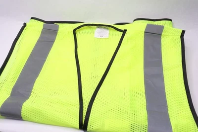 Occunomix High Visibility Value Mesh Standard Hook & Loop Vest Class 2 Polyester - Image 1 of 4
